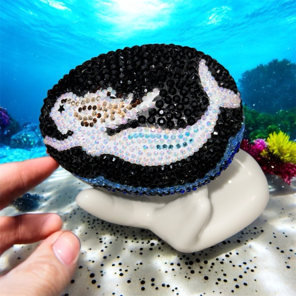 Mermaid Easter Egg, Easter Bling Egg, Spring Decoration, Under the Sea, Custom